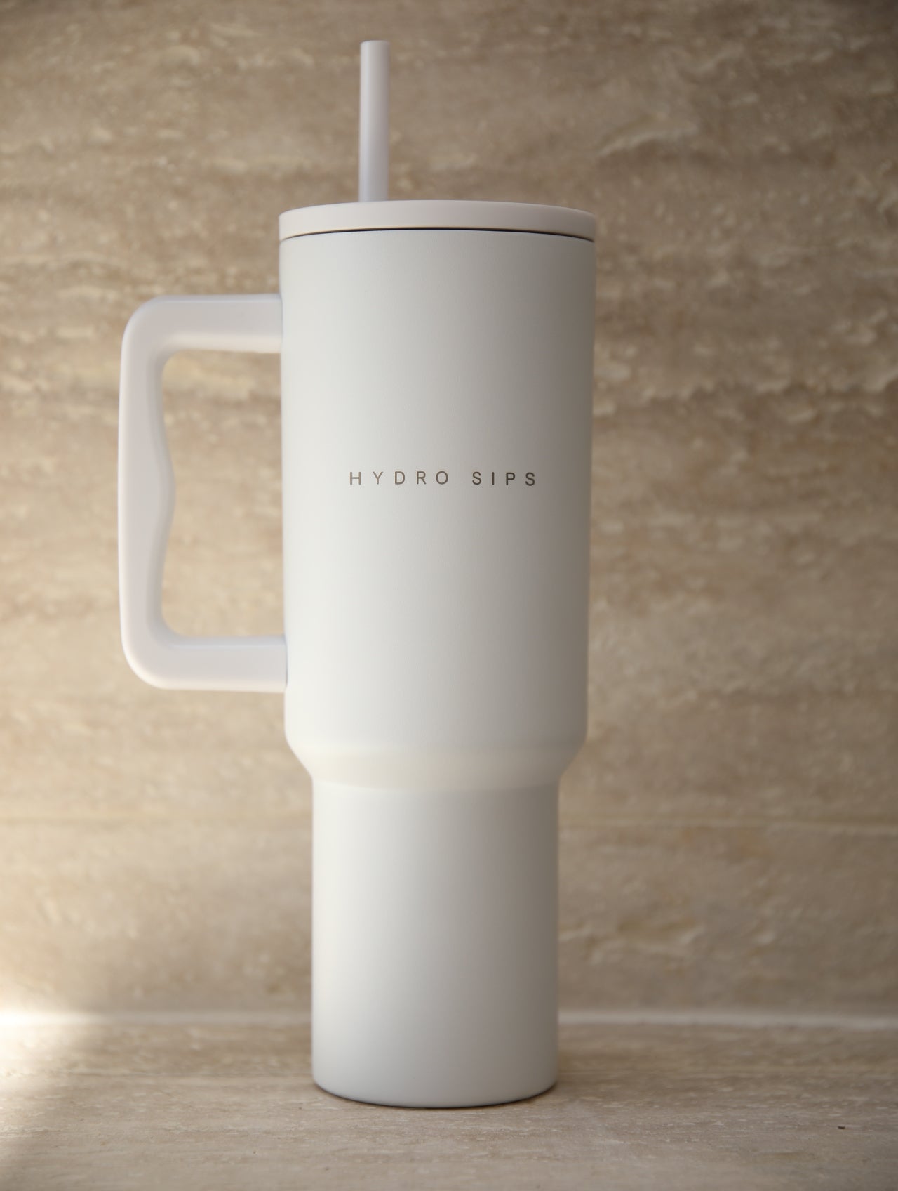 HYDRO SIPS Tumbler - Fehér